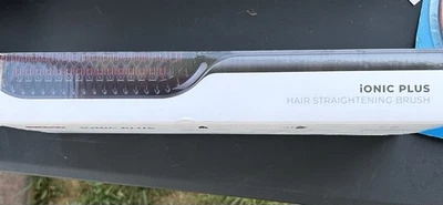 TYMO Ionic Plus  Hair Straightener Brush with 16 Temps, 30s Heat-up Black  - Image 1 of 4