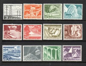 SWITZERLAND M/M 1949 SG510-521 LANDSCAPES - Picture 1 of 1