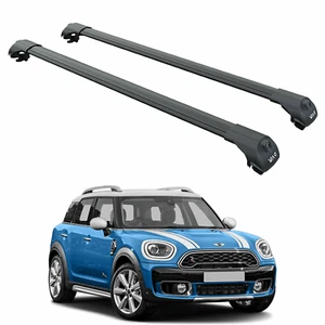 For Mini Countryman F60 2017-2022 Roof Rack Cross Bars Metal Bracket Raised Rail - Picture 1 of 6