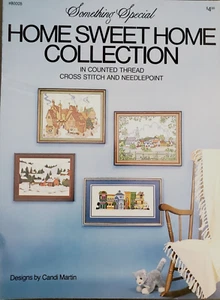 Home Sweet Home Collection Counted Cross Stitch Needlepoint by Candi Martin 1982 - Picture 1 of 3