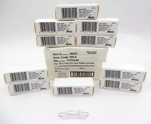 10 ABCO 5RLX 24V 5 WATT 24 VOLT RLX RIGID LOOP BASE CLEAR BULBS, MADE IN JAPAN - Picture 1 of 10