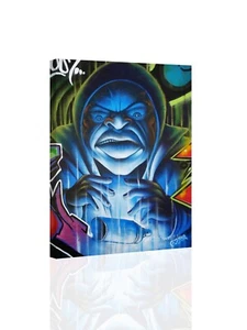 The Face Of Evil CANVAS or PRINT WALL ART - Picture 1 of 3