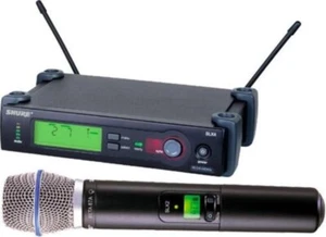 Shure SLX4 + Beta 87A Gesang Mikro jeden Sänger-in Shure Flaggschiff  NP 1.300 € - Bild 1 von 21