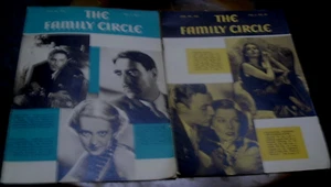 2 1935 Family Circle Magazines - Bette Davis, Katharine Hepburn, Charles Boyer - Picture 1 of 4