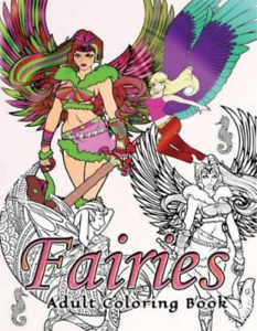 Adult Coloring Book Fairies Adult Coloring Book (Paperback)