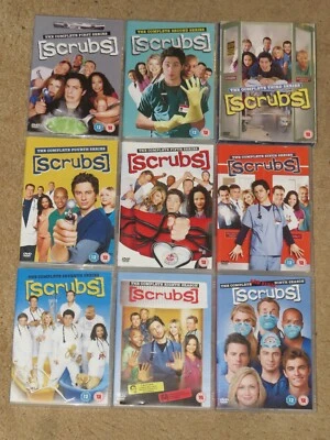Scrubs DVDs, complete series, seasons 1, 2, 3, 4, 5, 6, 7, 8 and 9 - Image 1 of 4