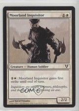 2012 Magic: The Gathering - Avacyn Restored Moorland Inquisitor #30 9gc