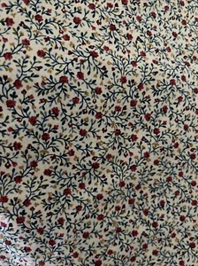 Tan Floral Fabric - Picture 1 of 2