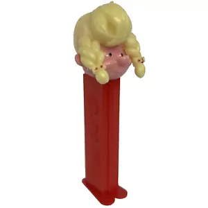 Vintage Pez Pals Mädchen Spender dünne Füße Gesicht Löcher Österreich 3.942.683 - Bild 1 von 9