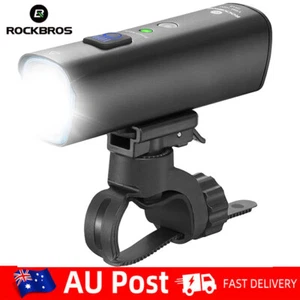 ROCKBROS Bike Light 1000 Lumen Rechargeable Bike Headlight LED Bike Light IPX6 - Picture 1 of 9