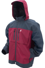 Toadz by frogg toggs Men's Anura HD Rain Jacket Red/Carbon