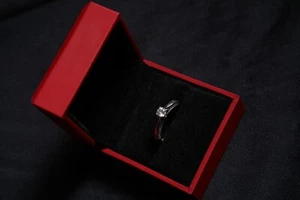 Forever Diamond White Gold Diamond Ring - Picture 1 of 12