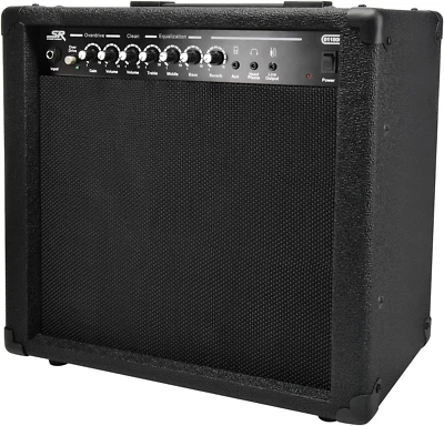 1X10 Guitar Combo Amplifier - Black, 40-Watt, Spring Reverb, 10-Inch 4-Ohm Speak - Image 1 of 4