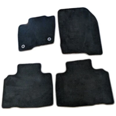 2015-2022 Ford Edge Mats Black Carpet Floor Genuine CD539N OEM 4B-R130D00-EA3JA6 - Image 1 of 4