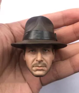 1/6 Maßstab ""Indiana"" Jones Head Sculpt West Cowboy für 12" Figur - Bild 1 von 3