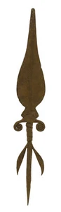 Monnaie primitive africaine en fer de rituel -Chamba- Cameroun- Nigeria #16548 - Bild 1 von 4