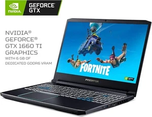 Acer Predator Helios 300 Gaming Laptop Intel i7-9750H GTX 1660 Ti 16GB 256GB SSD - Picture 1 of 10