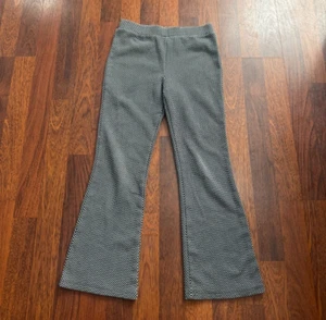 365 Kids Garanimals Black White Pattern Pants Sparkle Waistband Bootcut Size 10 - Imagen 1 de 5