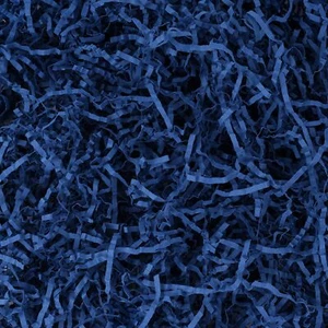 1LB Blue Shred Paper Fillers Crinkle Cut Shredded Confetti for Basket Filling... - Picture 1 of 6