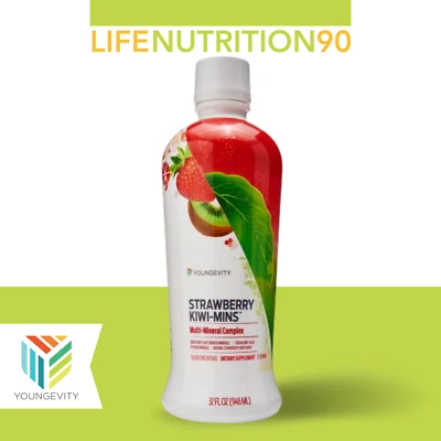 Youngevity Strawberry-Kiwi Mins / 32 fl. oz - Image 1 of 2