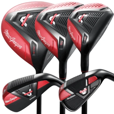 MACGREGOR 2025 V-MAX SPEED GOLF CLUBS DRIVER, FAIRWAY, HYBRID & DRIVING IRONS - Image 1 of 2