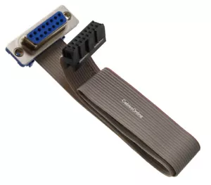 DB15 Female to 16-Pin (2x8) IDC Female Motherboard Header Game-Port Adapter - Picture 1 of 2