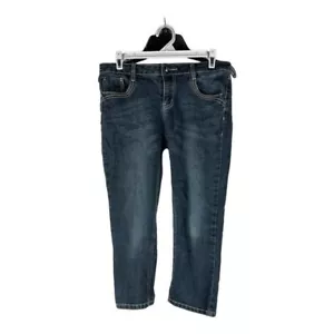 Mudd Girls Embellished Denim Jeans Size 16 Blue - Picture 1 of 4
