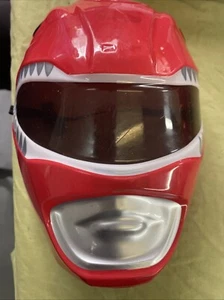 Mighty Morphin Power Rangers Rosso 2 Pezzi Casco Maschera Costume Adulto Travestimento - Foto 1 di 5