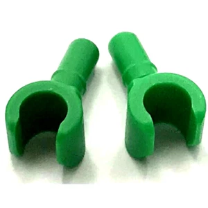 LEGO PARTS - (2) Green Minifigure Hands - Part 983 - Picture 1 of 1