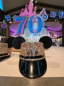 Disneyland 2025 Resort 70 Aniversario Celebración Conductor Sombrero Talla S/M - Imagen 1 de 1