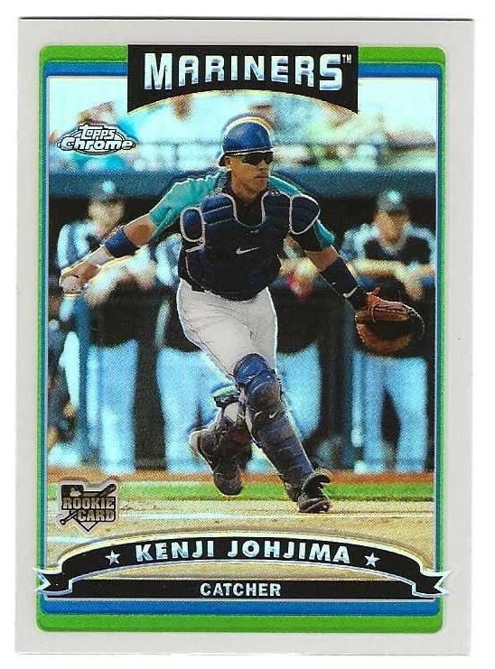 2006 Topps Chrome White Refractor #285 Kenji Johjima Seattle Mariners RC BV$4 - Image 1 of 1