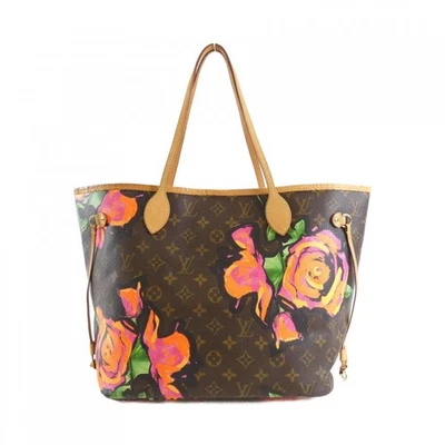 Louis Vuitton Monogram Rose (Stephen Sprouse) Neverfull MM M48613 Handtasche - Bild 1 von 4