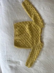 Pull pop-corn enfant Misha & Puff 3-4 ans jaune - Photo 1/4