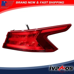 Tail Light Replacement Fit For Nissan Maxima 2016-2018 Right Clear Lens Halogen - Picture 1 of 13