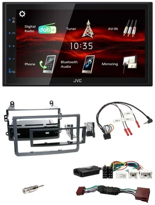JVC USB Bluetooth Lenkrad DAB 2DIN Autoradio für Nissan 350Z 05-08 Roadster Bose - Bild 1 von 4