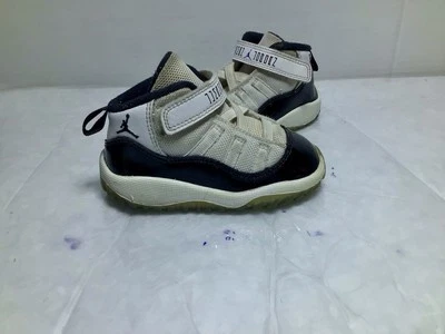 Nike Air Jordan 11 Retro white concord toddler size 6c - Image 1 of 4