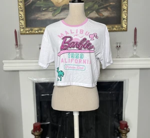 Barbie Malibu California 1959 Cropped T-shirt Dream Girl Small - Picture 1 of 5