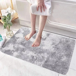 Extra Large Sparkle Bath Mat – Non Slip Ultra Soft Shimmer Bathroom Rug Carpet - Picture 1 of 26