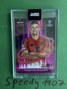 Topps Finest Total Football München Müller Redemption UCC 24 FF-12 Purple #2/25 - Picture 1 of 1