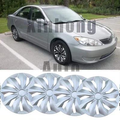 For 1996-2006 Toyota Camry 4PCS 16" Wheel Covers Rims Hub Caps R16 Steel Wheel Foto 1 de 4