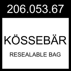 IKEA KOSSEBAR KÖSEBÄR wiederverschließbare Tasche gemischte Muster 80 Stück 206.053.67 - Bild 1 von 1