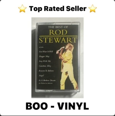Rod Stewart - The Best Of Rod Stewart ~ Cassette Tape Play Tested EX / EX - Image 1 of 4