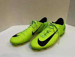 NIKE MERCURIAL FG 847756-303, BOTAS DE FÚTBOL TACOS EE. UU. 11 REINO UNIDO 10 VERDES - Imagen 1 de 16