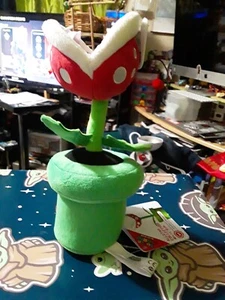 NINTENDO SUPER MARIO Plush doll ALL STAR COLLECTION Piranha Plant Japan NEW - Picture 1 of 3