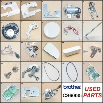 BROTHER Original Genuine Original Parts For CS6000i Some Parts Fit Other Models - Image 1 of 4