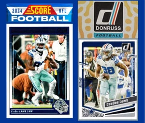 2024 SCORE NFL Dallas Cowboys Team Set Dak Prescott + 2023 Donruss - Picture 1 of 1