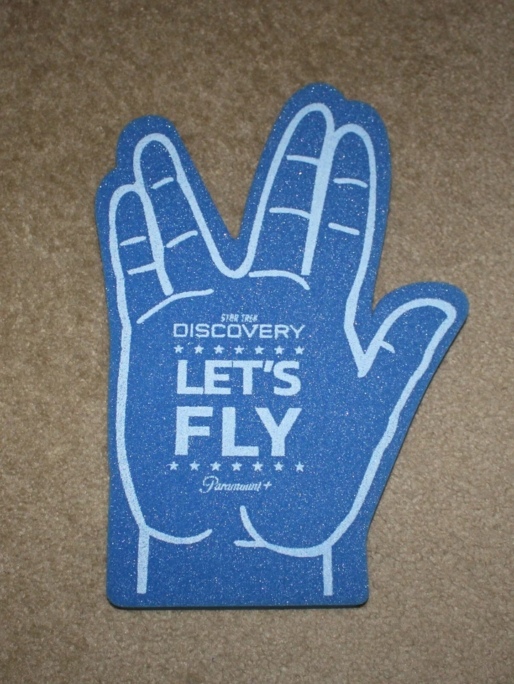 WONDERCON 2024 PARAMOUNT + STAR TREK DISCOVERY LET'S FLY ESPUMA PROMOCIÓN MANUAL Foto 1 de 1