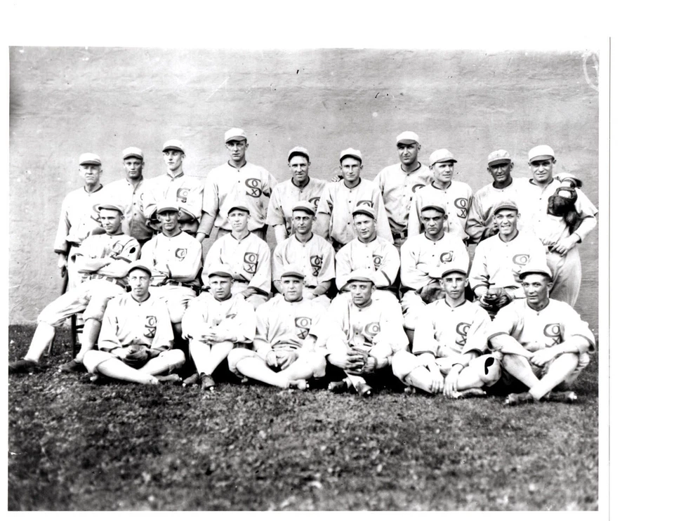  1919 Chicago White Sox Joe Jackson Team 8x10 foto escándalo de béisbol Foto 1 de 1