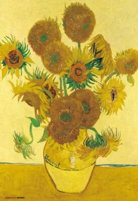 Beverly 1000 Micro Piece Jigsaw Puzzle Sunflower M81-625 Made in Japan - Image 1 of 3