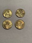 2000 Sacagawea One Dollar Coin.....Lot Of 4 Coins